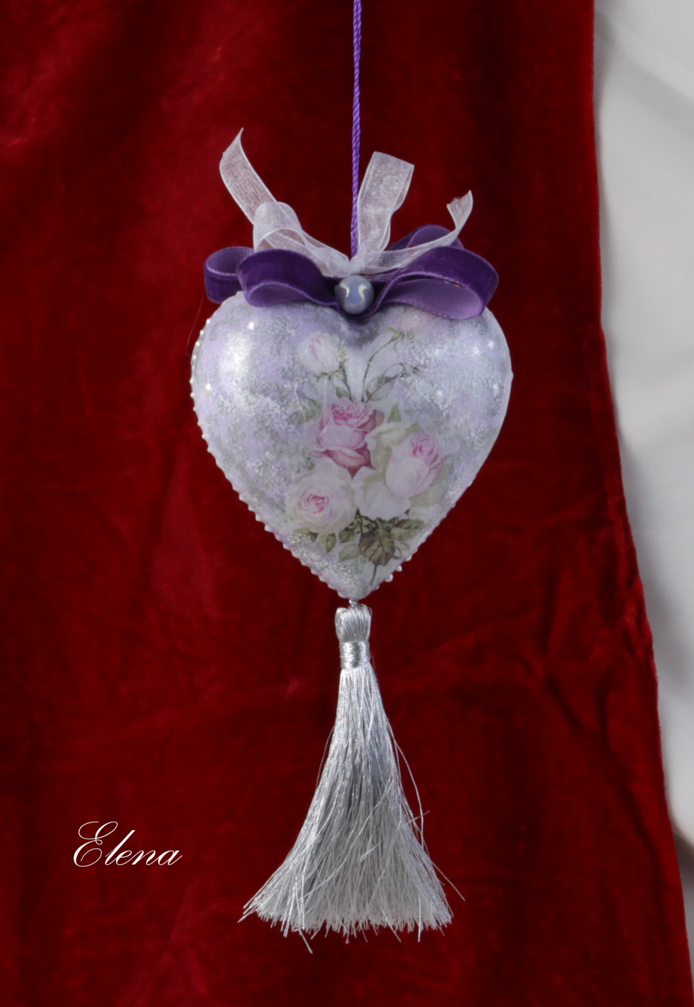 Сердце Розы в сиреневой дымке...