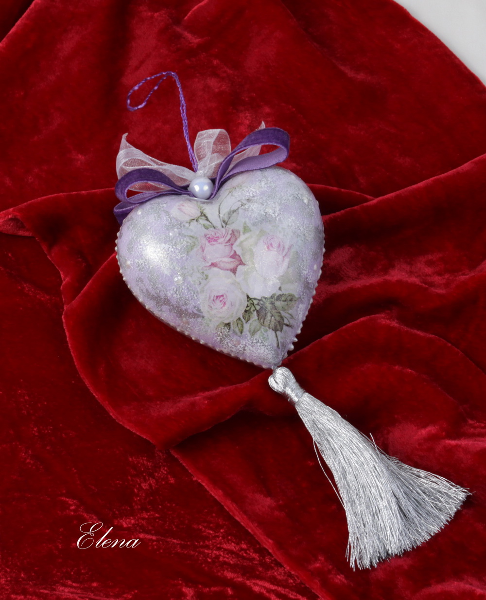 Сердце Розы в сиреневой дымке...