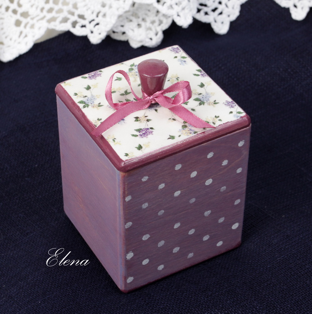 Короб Нежная сирень