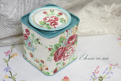 Короб "Квіточки-трояндочки"