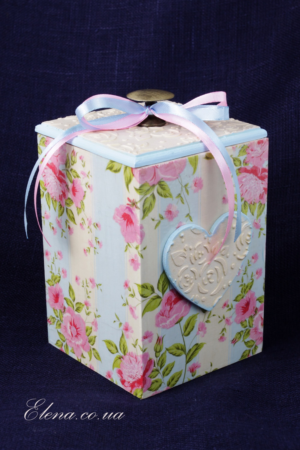 Полоски и розы