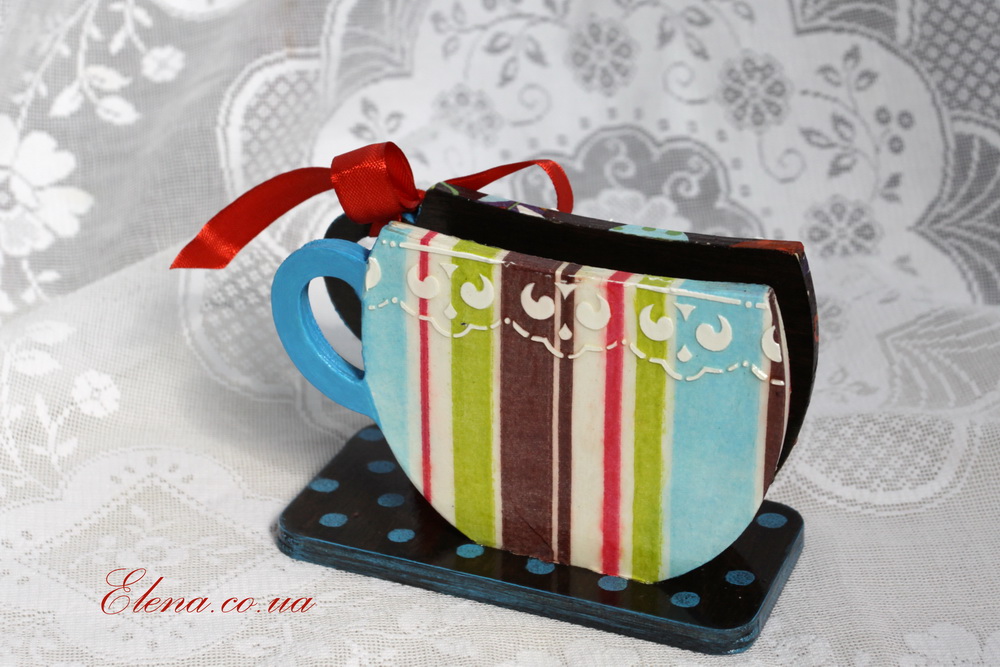 Салфетница Чашка