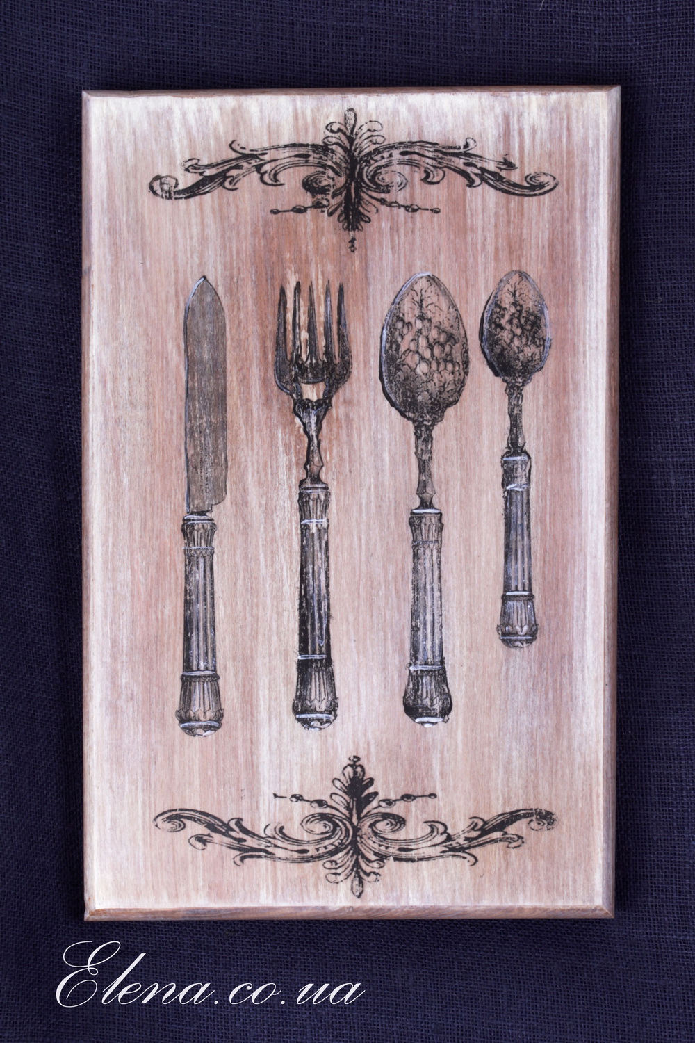 Доска-пано Столовые приборы