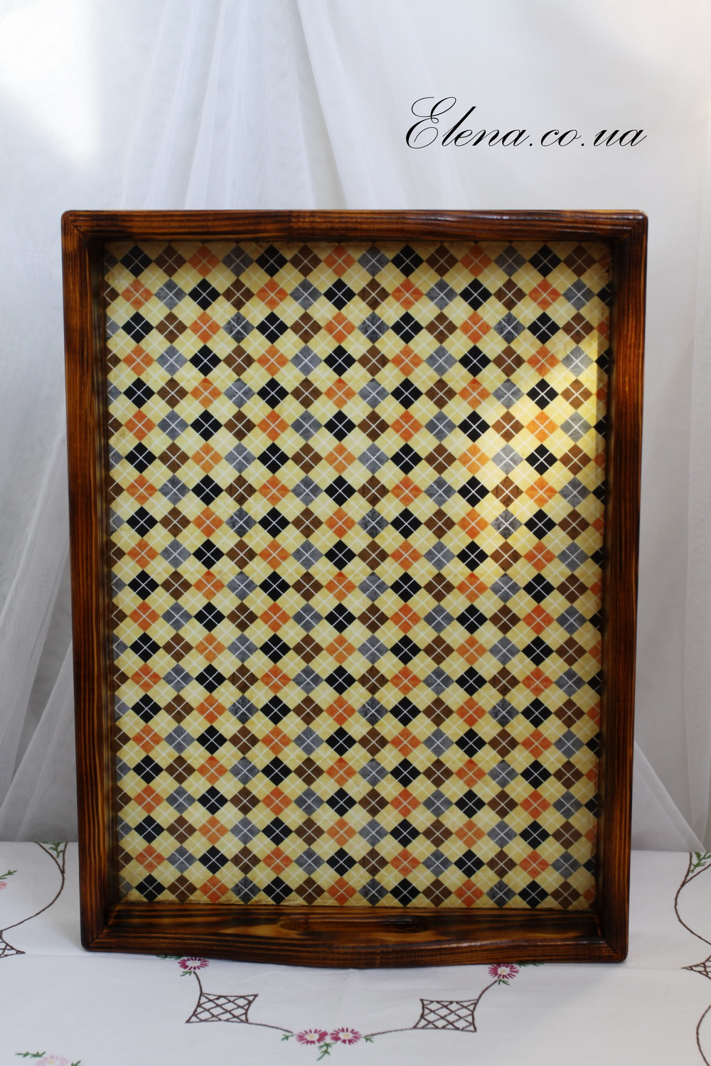 Поднос Клетка