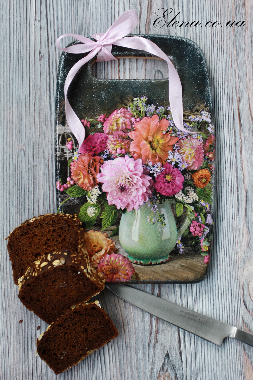 Дошка Квіти у глечику