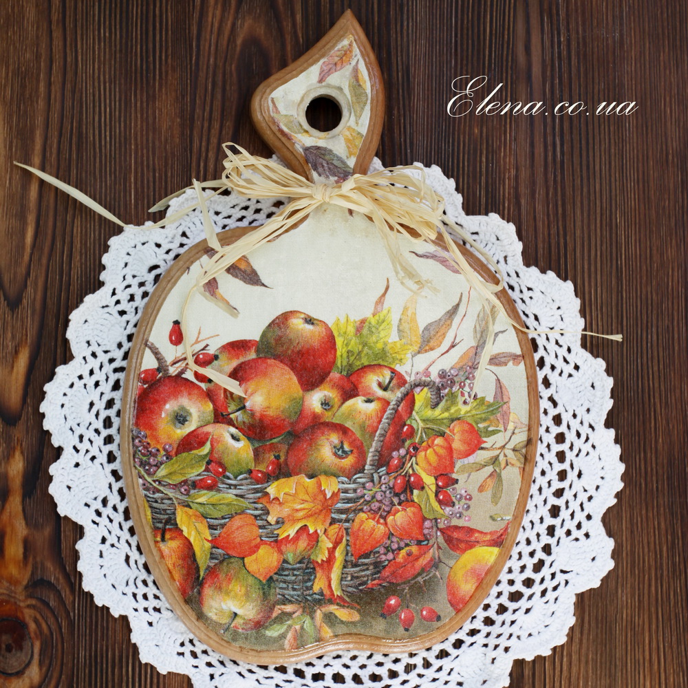 Корзина яблок