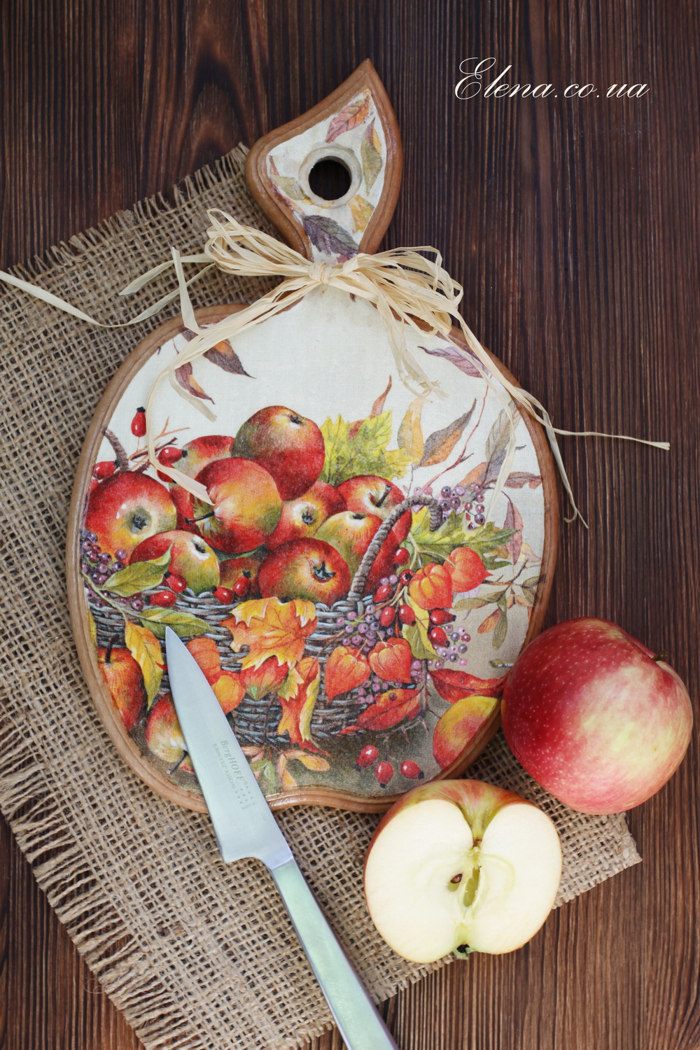 Корзина яблок