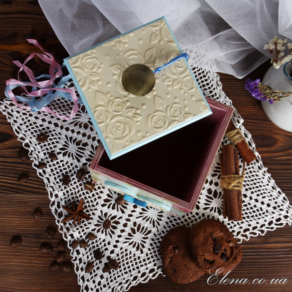 Короб Розовый сад