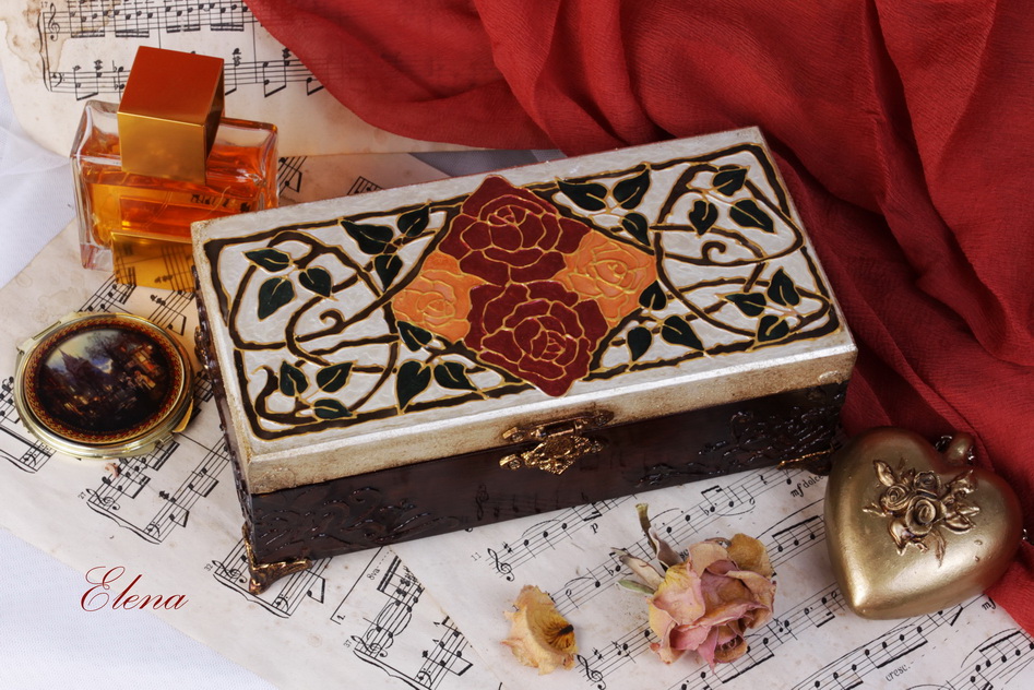 Шкатулка Розы