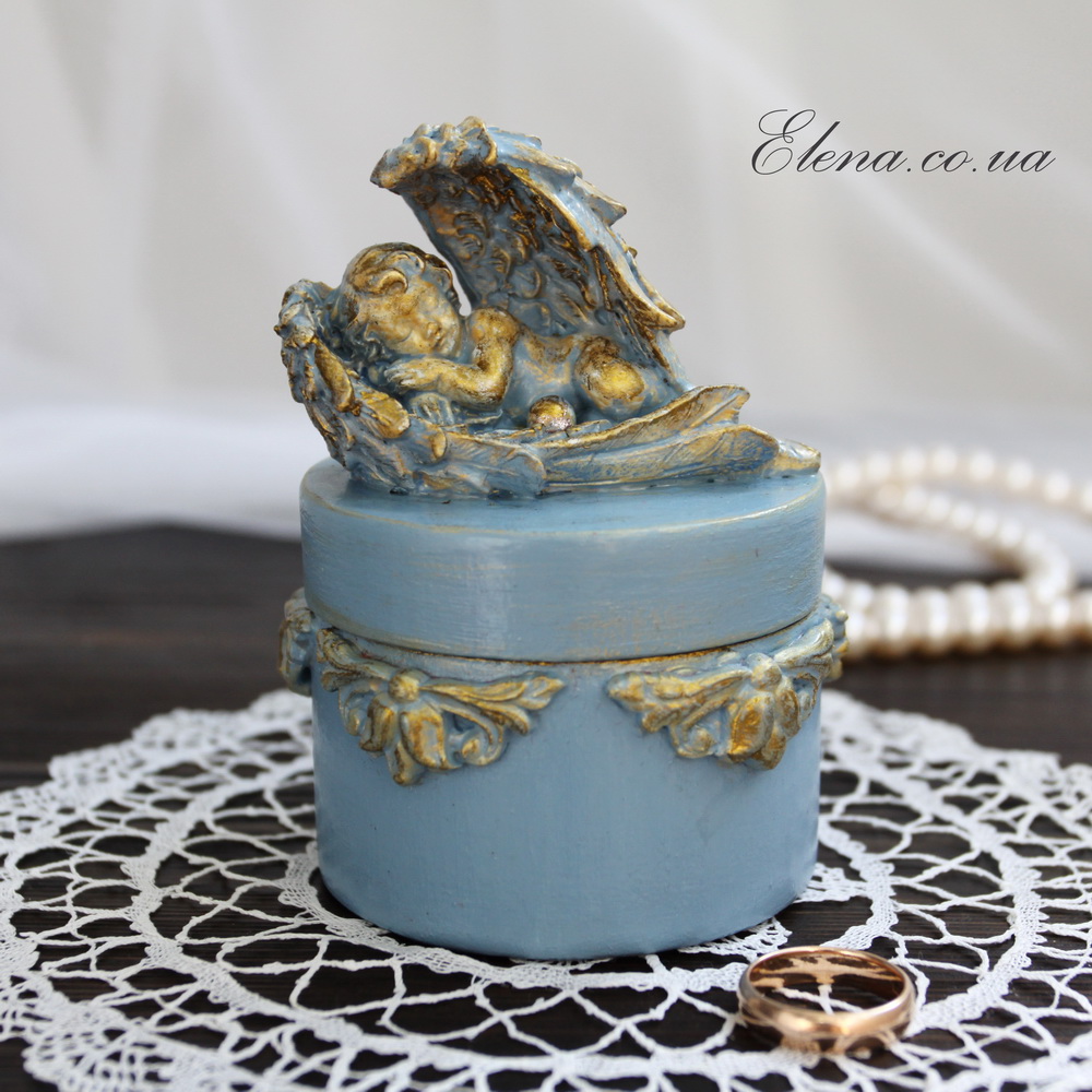 Шкатулка Сопящий ангел