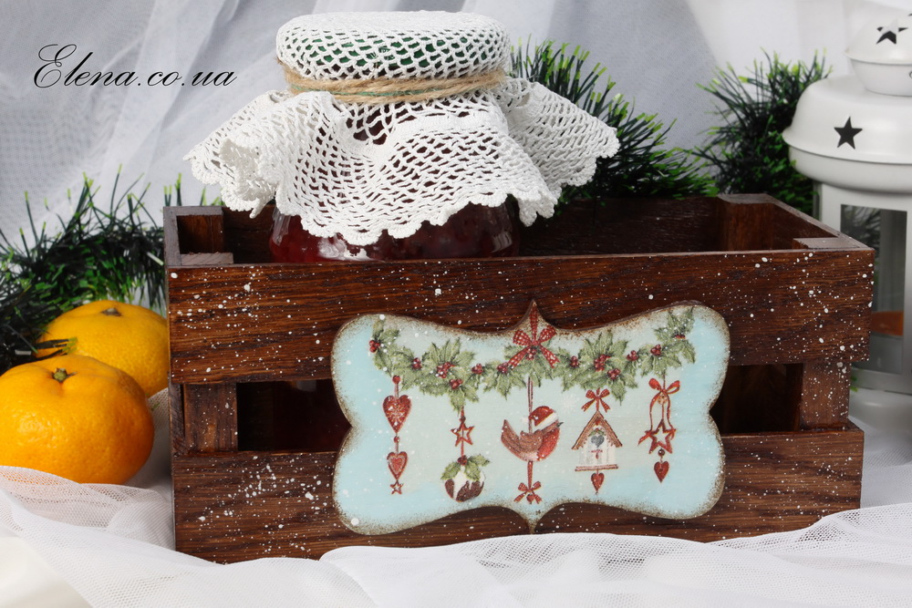 Ящик новогодний