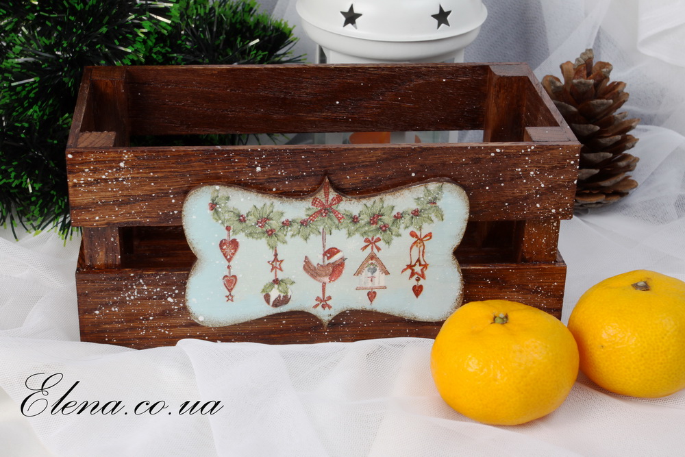 Ящик новогодний