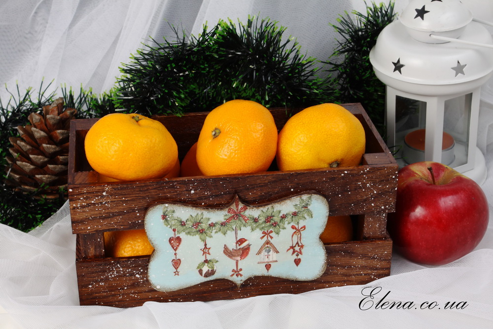 Ящик новогодний