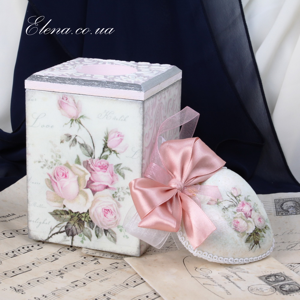 Подвеска и короб Розы