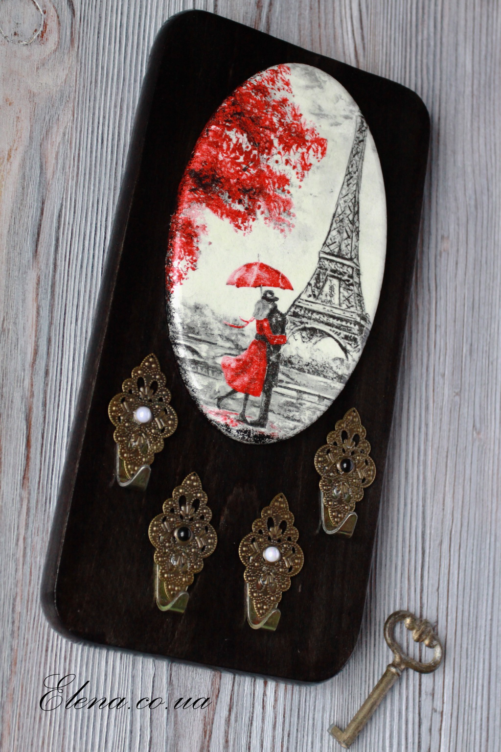 Вішак для ключів Love in Paris